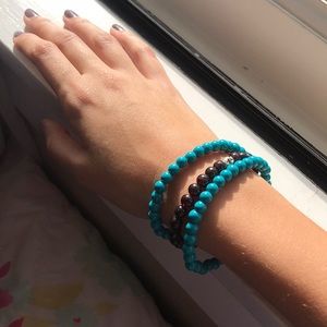 Bundle of Beaded Bangles